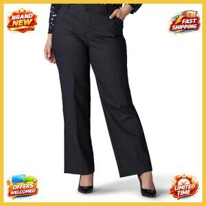 Plus Size Ultra Lux Comfort Flex Motion Trouser Pant Classic Work Wear